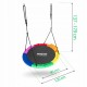 Leagan tip cuib pentru copii XXL, 120 cm, 150 kg, Neo-Sport 1060, Multicolor