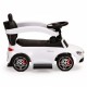 Masinuta de impins cu maner Mercedes Ecotoys 639 - Alb