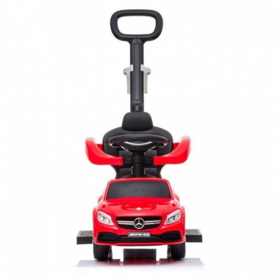 Masinuta de impins cu maner Mercedes Ecotoys 639 - Rosu