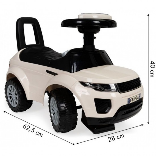 Masinuta de impins Ecotoys 613W - Alb