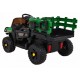 Masinuta electrica cu telecomanda Farmer Pick-Up, roti EVA, scaun tapitat, 116x66x65 cm, putere 70W - Verde Masinuta electrica cu telecomanda Farmer Pick-Up, roti EVA, scaun tapitat, 116x66x65 cm, putere 70W - Verde