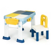Masuta de joaca 6 in 1 pentru copii cu scaun si tabla Ecotoys