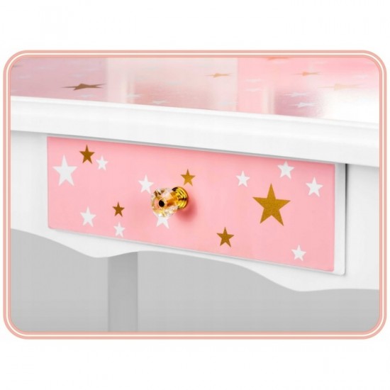 Masuta de toaleta din lemn pentru copii  60 x 29 x 98 cm Ricokids