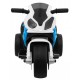 Motocicleta electrica BMW S1000 RR MINI, roti din plastic, scaun tapitat, 67x35.5x42 cm, putere 6V - Albastru