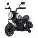 Motocicleta electrica Chopper Faster AHL008, roti si scaun din plastic, 78x30x55 cm, putere 20W - Alb