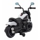 Motocicleta electrica Chopper Faster AHL008, roti si scaun din plastic, 78x30x55 cm, putere 20W - Alb