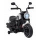 Motocicleta electrica Chopper Faster AHL008, roti si scaun din plastic, 78x30x55 cm, putere 20W - Alb