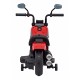 Motocicleta electrica Chopper Faster AHL008, roti si scaun din plastic, 78x30x55 cm, putere 20W - Rosu