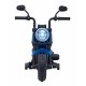 Motocicleta electrica Chopper Faster AHL008, roti si scaun din plastic, 78x30x55 cm, putere 20W - Albastru