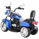 Motocicleta electrica Chopper NightBike TR1501, roti si scaun din plastic, 92x34x63 cm, putere 6V - Albastru