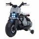 Motocicleta electrica Future QLS-805, roti din plastic + 2 roti ajutatoare, 88x46x56 cm, putere 25W - Alb