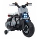 Motocicleta electrica Future QLS-805, roti din plastic + 2 roti ajutatoare, 88x46x56 cm, putere 25W - Alb