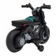 Motocicleta electrica Future QLS-805, roti din plastic + 2 roti ajutatoare, 88x46x56 cm, putere 25W - Negru