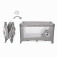 Patut pliabil 3 in 1 Kidwell Blissy - Gray