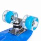 Penny board pentru copii cu lumini LED - Albastru