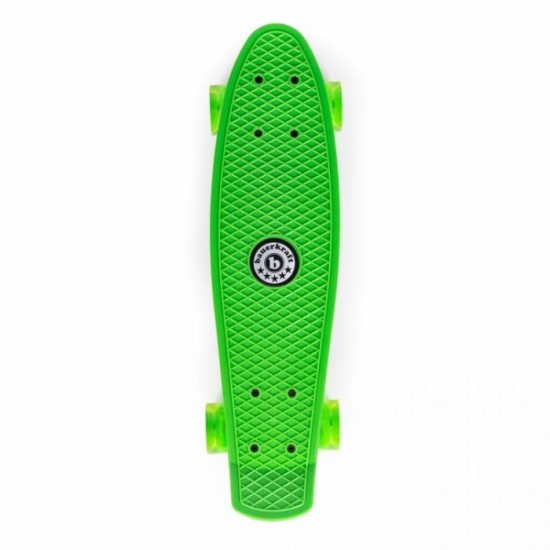 Penny board pentru copii cu lumini LED - Verde