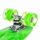 Penny board pentru copii cu lumini LED - Verde