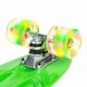 Penny board pentru copii cu lumini LED - Verde