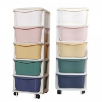 Raft cu 5 compartimente pentru depozitarea diverselor obiecte ModernHome PO16 - Multicolor