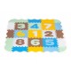 Salteluta de joaca din spuma EVA cu 25 de piese Ecotoys 32511 - Multicolor