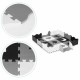 Salteluta de joaca tip puzzle cu pereti, 25 elemente, Ecotoys ECOEVA015