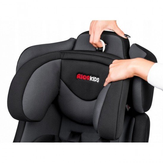 Scaun auto 9-36 Kg cu Isofix Ricokids Zebo - Graphite Scaun auto 9-36 Kg cu Isofix Ricokids Zebo - Graphite
