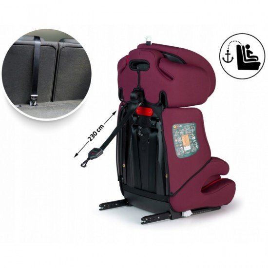 Scaun auto 9-36 Kg cu Isofix Ricokids Zebo - Rosu Scaun auto 9-36 Kg cu Isofix Ricokids Zebo - Rosu