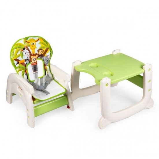 Scaun de masa copii Ecotoys C-211 - Verde