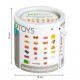 Set alimente din lemn Ecotoys 23 piese