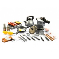 Set accesorii pentru bucatarie copii, 36 elemente, Ecotoys HC487924