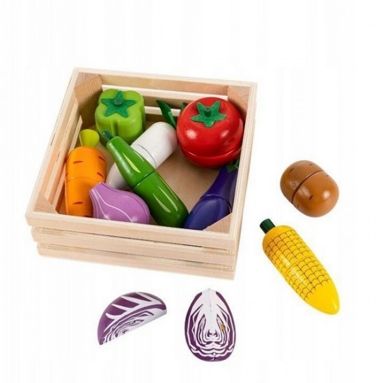 Set de legume cu magnet Ecotoys