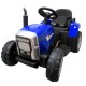 Tractor electric cu baterie si muzica C1 R-Sport - Albastru