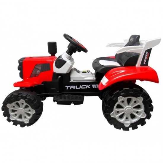 Tractor electric pentru copii C2 R-Sport - Rosu