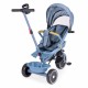 Tricicleta 2 in 1 pentru copii, scaun rotativ 360°, roti din spuma EVA, Ecotoys WQL-066-18 - Albastru Tricicleta 2 in 1 pentru copii, scaun rotativ 360°, roti din spuma EVA, Ecotoys WQL-066-18 - Albastru