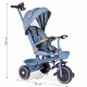 Tricicleta 2 in 1 pentru copii, scaun rotativ 360°, roti din spuma EVA, Ecotoys WQL-066-18 - Albastru Tricicleta 2 in 1 pentru copii, scaun rotativ 360°, roti din spuma EVA, Ecotoys WQL-066-18 - Albastru