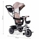Tricicleta 2 in 1 pentru copii, scaun rotativ 360°, roti din spuma EVA, Ecotoys WQL-066-52 - Bej Tricicleta 2 in 1 pentru copii, scaun rotativ 360°, roti din spuma EVA, Ecotoys WQL-066-52 - Bej