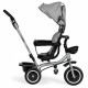 Tricicleta 2 in 1 pentru copii, scaun rotativ 360°, roti din spuma EVA, Ecotoys WQL-066-52 - Gri Tricicleta 2 in 1 pentru copii, scaun rotativ 360°, roti din spuma EVA, Ecotoys WQL-066-52 - Gri