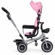 Tricicleta 2 in 1 pentru copii, scaun rotativ 360°, roti din spuma EVA, Ecotoys WQL-066-52 - Roz Tricicleta 2 in 1 pentru copii, scaun rotativ 360°, roti din spuma EVA, Ecotoys WQL-066-52 - Roz