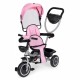 Tricicleta 2 in 1 pentru copii, scaun rotativ 360°, roti din spuma EVA, Ecotoys WQL-066-52 - Roz Tricicleta 2 in 1 pentru copii, scaun rotativ 360°, roti din spuma EVA, Ecotoys WQL-066-52 - Roz