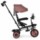 Tricicleta 3 in 1 pentru copii, scaun rotativ 360°, roti din spuma EVA, Ecotoys WQL-066-51 - Bej Tricicleta 3 in 1 pentru copii, scaun rotativ 360°, roti din spuma EVA, Ecotoys WQL-066-51 - Bej