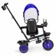 Tricicleta 3 in 1 pentru copii, scaun rotativ 360°, roti din spuma EVA, Ecotoys WQL-066-51 - Albastru Tricicleta 3 in 1 pentru copii, scaun rotativ 360°, roti din spuma EVA, Ecotoys WQL-066-51 - Albastru