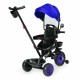 Tricicleta 3 in 1 pentru copii, scaun rotativ 360°, roti din spuma EVA, Ecotoys WQL-066-51 - Albastru Tricicleta 3 in 1 pentru copii, scaun rotativ 360°, roti din spuma EVA, Ecotoys WQL-066-51 - Albastru