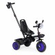 Tricicleta 3 in 1 pentru copii, scaun rotativ 360°, roti din spuma EVA, Ecotoys WQL-066-51 - Albastru Tricicleta 3 in 1 pentru copii, scaun rotativ 360°, roti din spuma EVA, Ecotoys WQL-066-51 - Albastru