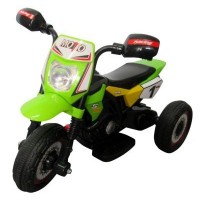 Tricicleta tip motocicleta electrica pentru copii M4 R-Sport - Verde