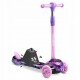 Trotineta cu roti cu LED Ricokids Piko 765013 - Violet - Roz