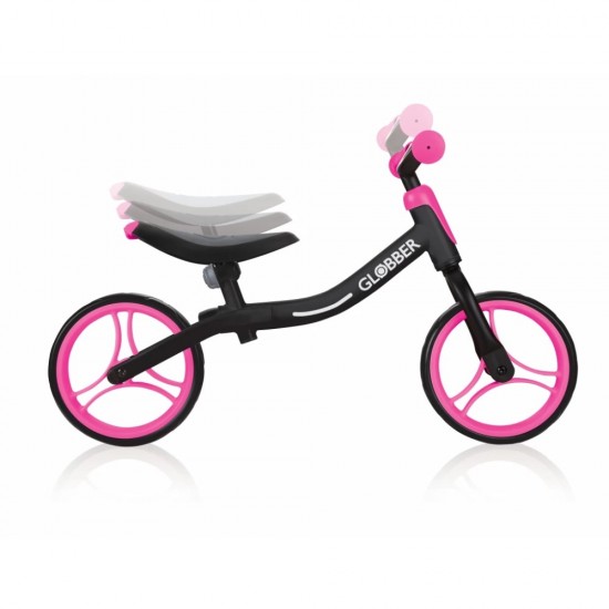 Bicicleta Globber Go Bike fara pedale 8.5 inch roz