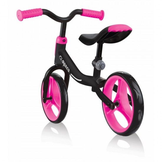 Bicicleta Globber Go Bike fara pedale 8.5 inch roz