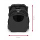 Carucior Asalvo sport, modul Troller-transport pe avion negru-rosu Carucior Asalvo sport, modul Troller-transport pe avion negru-rosu