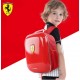 Ghiozdan Ferrari design 3D, culoare rosie