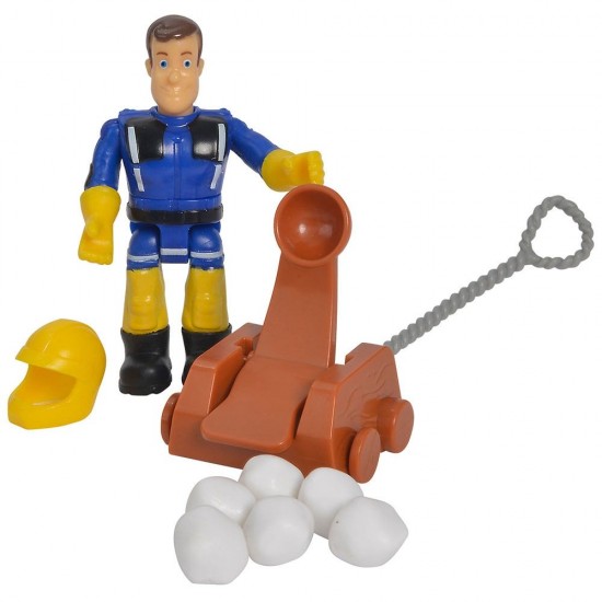 Set de joaca Pompierul Sam - ATV pentru dezapazit cu accesorii